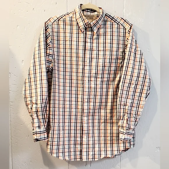 duluth dress shirts Duluth Plaid Dress Shirt by Southern Marsh Slate and Mint / S
